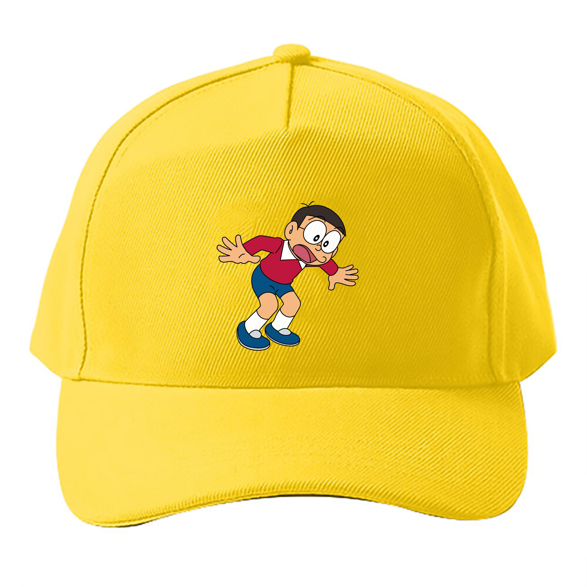 （画像用） ドラえもん 野比 のび太 Doraemon Nobita Nobi ベースボールキャップ 綿100％ 男女兼用 帽子 スポーツ